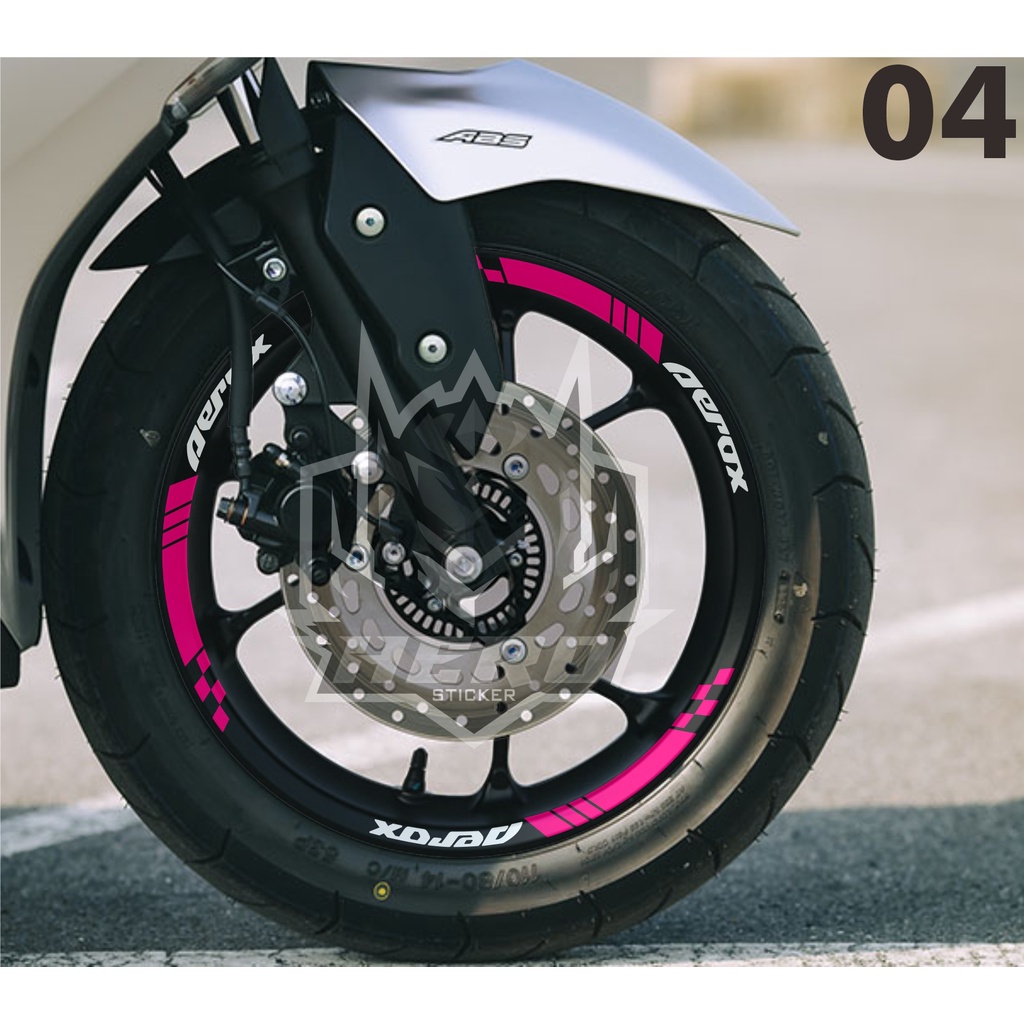 CUTTING STICKER RIM YAMAHA AEROX Custom 04 | Shopee Philippines