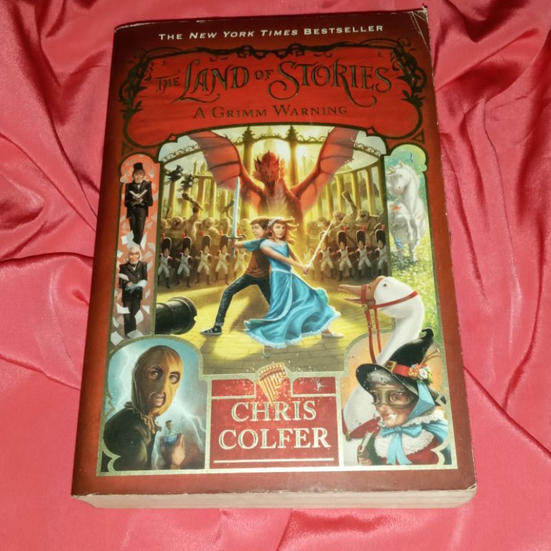 Land of Stories A Grimm Warning by Chris Colfer Shopee Philippines