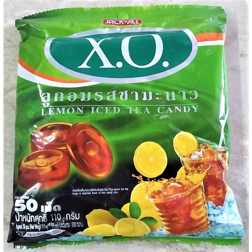 XO Lemon Iced Tea Candy Lemon Iced Tea Candy (Lemon Tea Candy (Pack