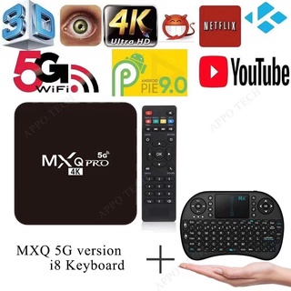 24-Hour Delivery]Android TV Box 16+256G MXQ Pro Smart Box 4K Ultra HD 100%  Original [COD]