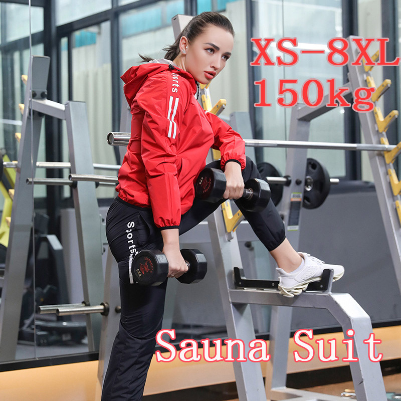 VSHELL Extra XS 8XL Heavy Duty Sweat Suit Sauna Suit Exercise Gym Fitness Weight Loss Anti Rip Suit Burning Fat Plus
