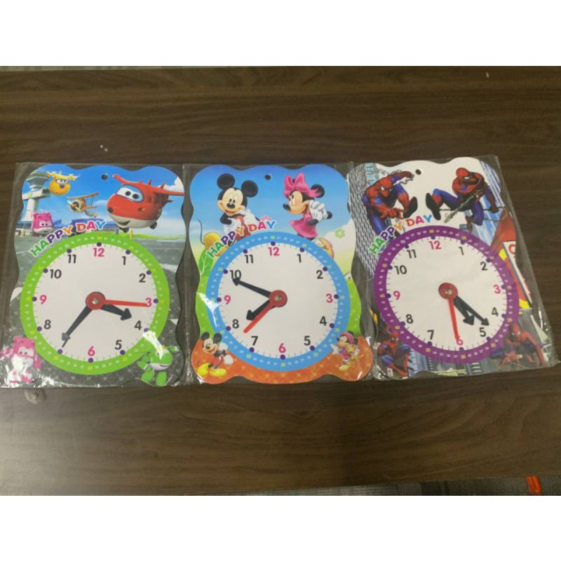 Cartoon Clock Learning | Shopee Philippines