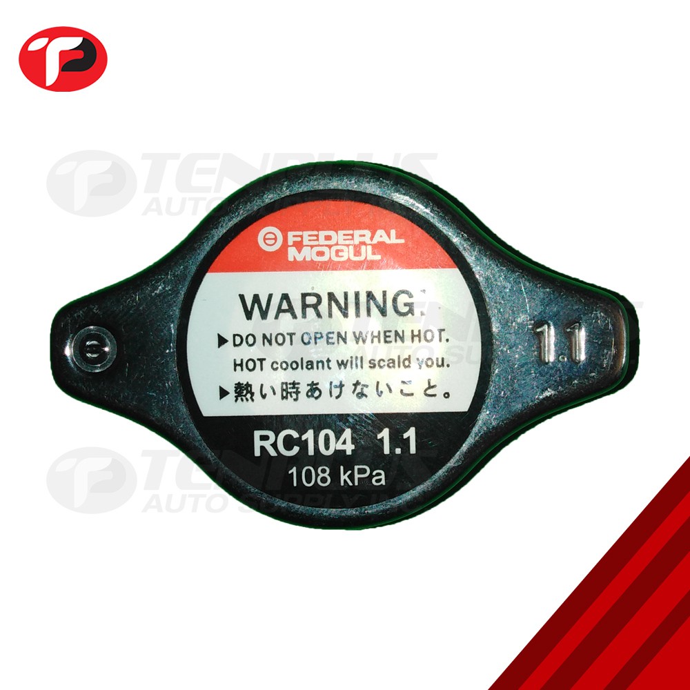 Federal Mogul Radiator Cap 1.1 Kg/Cm 16Psi | Shopee Philippines