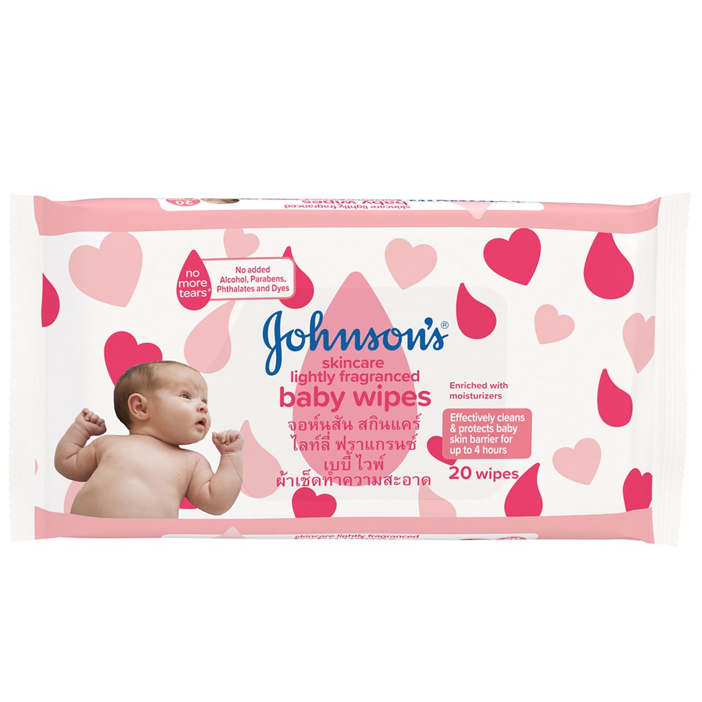 Johnson's Baby Skincare Wipes 20s Shopee Philippines