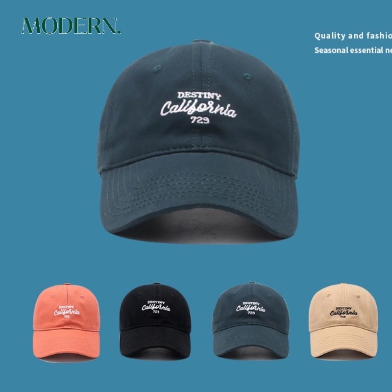 California Cool Style Cotton Unisex Adjust Baseball Cap Outdoor Bull ...