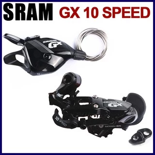 Trigger shifter Sram GX 10-v. droite noir, avec pince, 00.7018.208.002