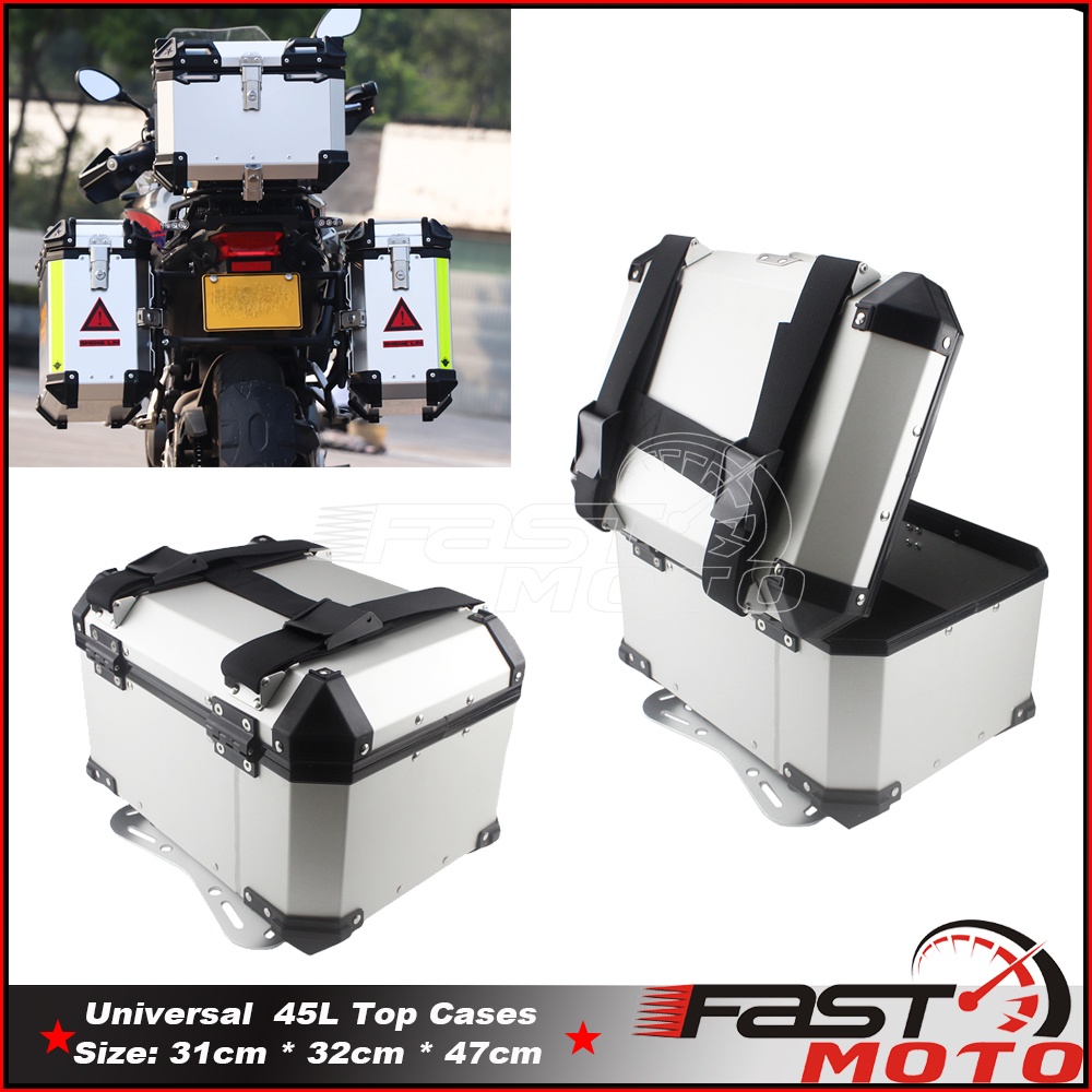 RjMOTO/ Motorcycle Top Cases For Kawasaki Versys Ninja 650 ZX 45 Liters ...