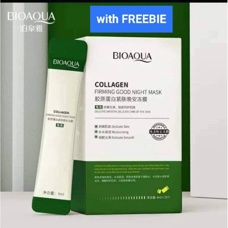 Collagen Firming Sleeping Mask 1box/20pcs Shopee Philippines