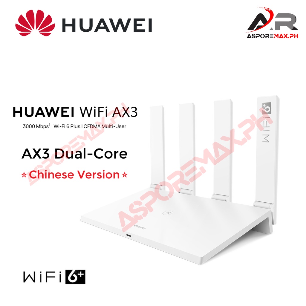 Huawei Wifi 6 3000mbps Wireless Router 2 4ghz 5ghz Dual Band Ax3 Dual