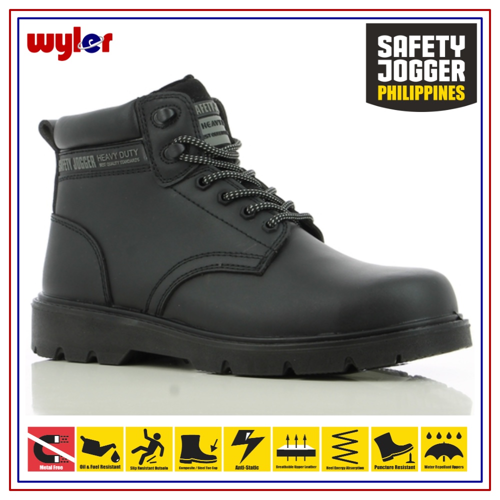 (hot)Safety Jogger X1100N S3 High Cut Composite Toe Safety Shoes Foot