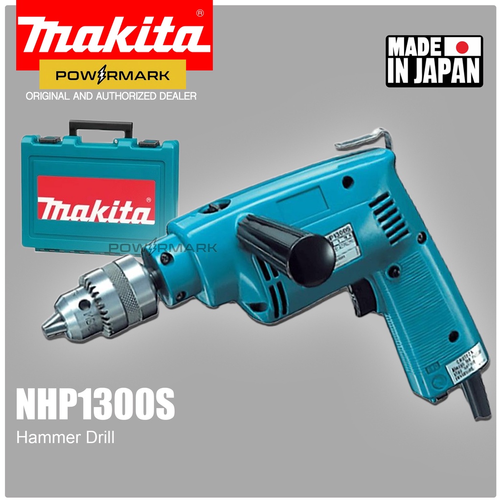 MAKITA NHP1300S Hammer Drill 430W 1 2 Made in Japan POWERMARK