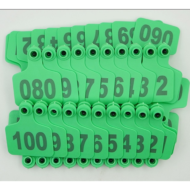 10/50Pcs Big cow ear tag Dairy cow identification tag Dairy cow ear tag