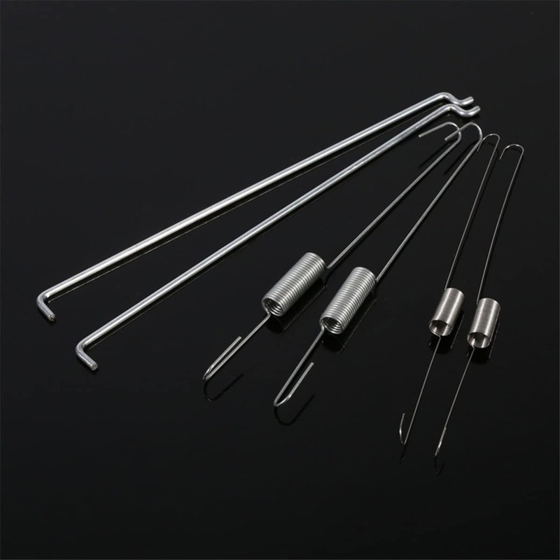10 Sets Carburetor Throttle Return Spring Linkage Kit - Governor Link Rod Speed Control Springs