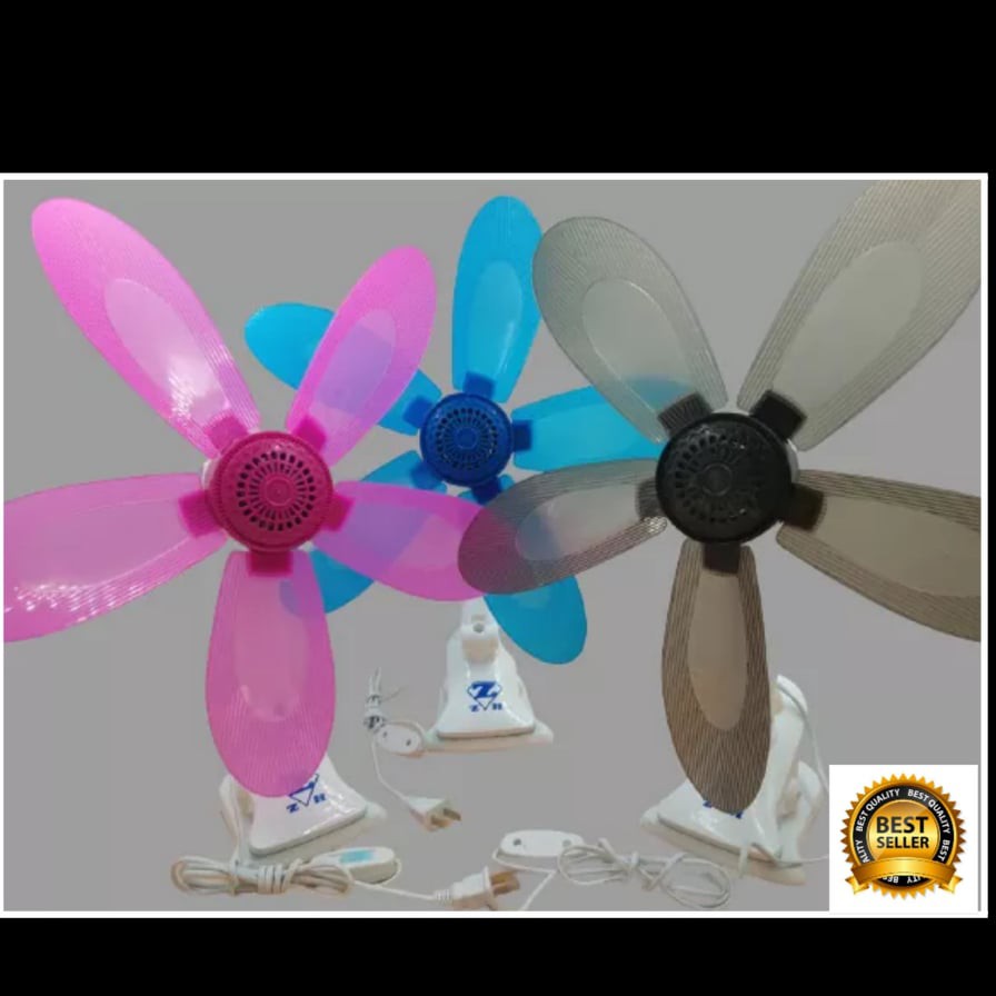 ZH BIG Clip Fan 5 Blades Large Clip Fan Table Clip Fan Big Fan portable