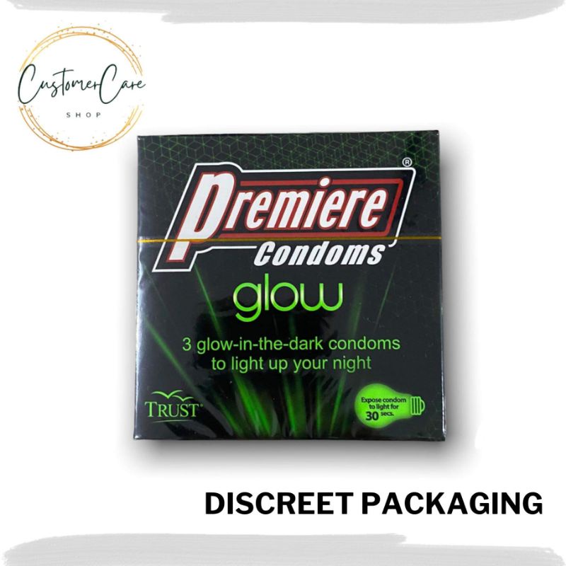 Premiere Condom Glow 3 Glow in the Dark Condoms Shopee Philippines