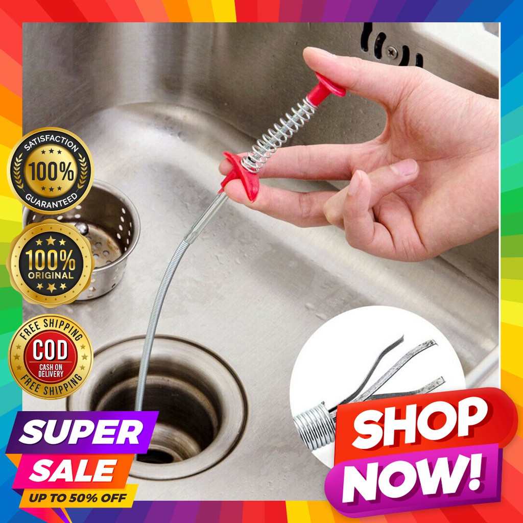 Original 120 Cm Sink Drains Grabber Tool Flexible Long Claw Pick Up