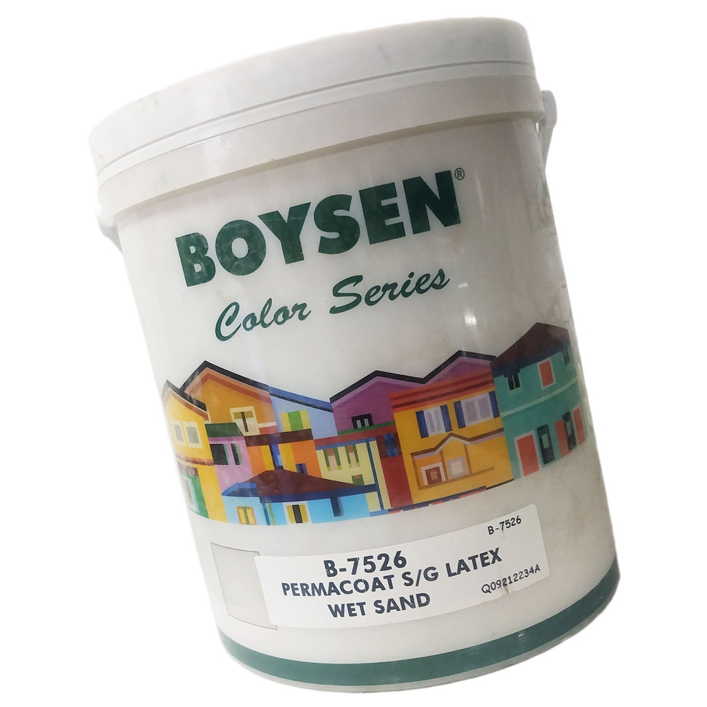 BOYSEN PERMACOAT LATEX B-7526 WET SAND ( 1 GALLON 1 GALLON 1 GALLON ...