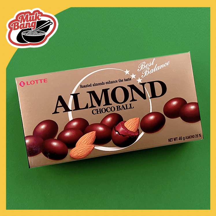 Lotte Almond Choco Balls 46g | Shopee Philippines