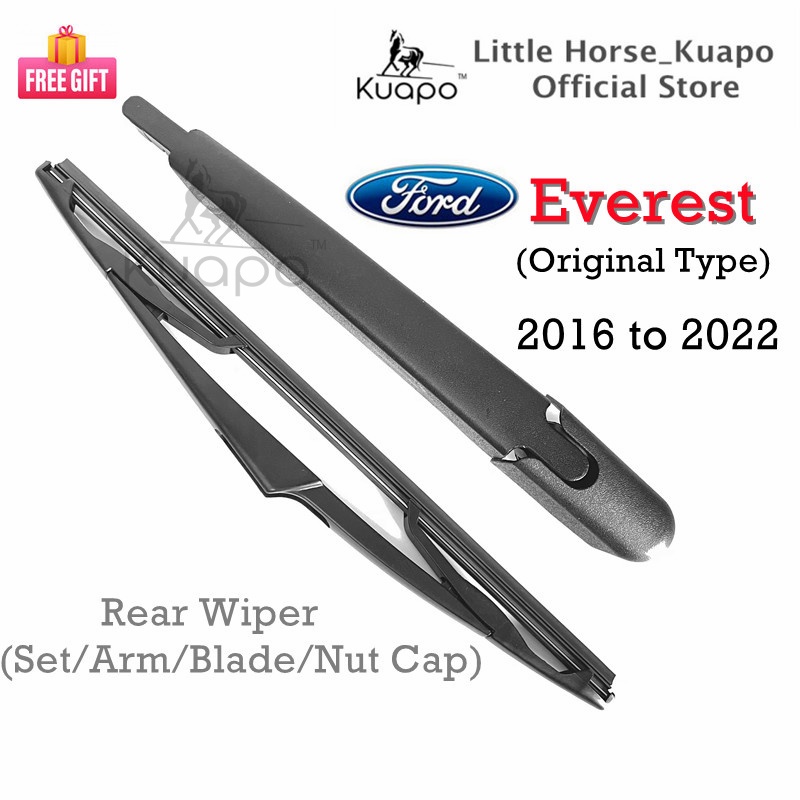 (Original Type) Ford Everest Rear Wiper Assembly (Set/Arm/Blade/Nut ...