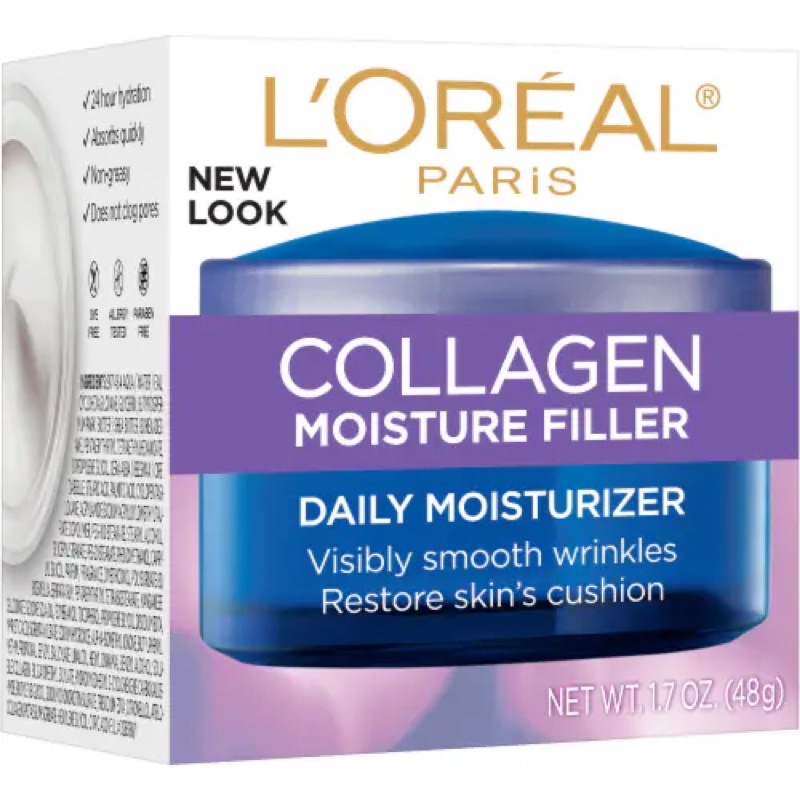 L’Oréal Paris Collagen Moisture Filler Daily Moisturizer (48g) | Shopee ...