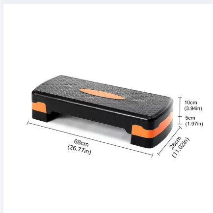 68x28x15cm Home Aerobic Step Pedal Stepper For Exercise Pedal ...