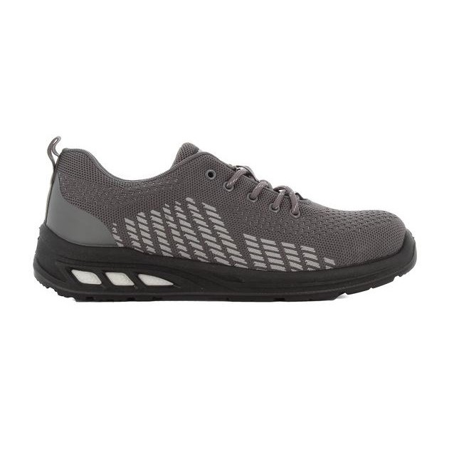 Safety Jogger Fitz S1P Gray Stylish Modern Breathable Working Sporty