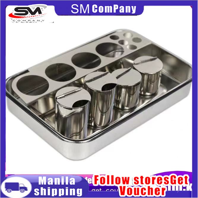 304 Stainless Steel Dental Instruments Tray Surgical Nursing Medical