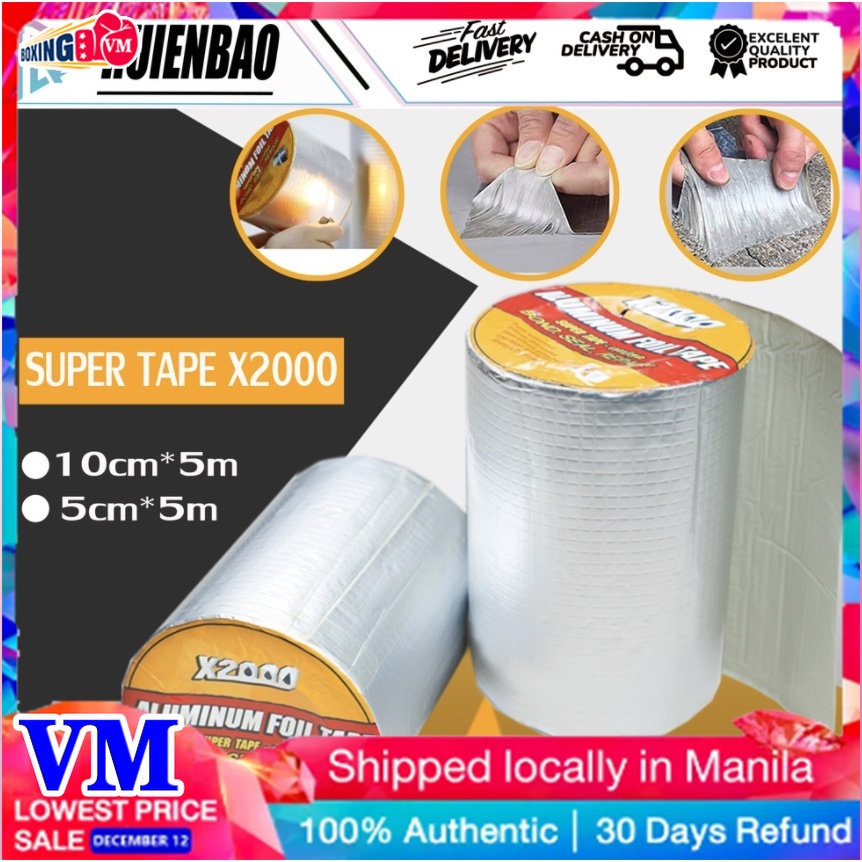 Super Adhesive Tape X2000 Waterproofing Tape, Leak Proof Heat Resistant