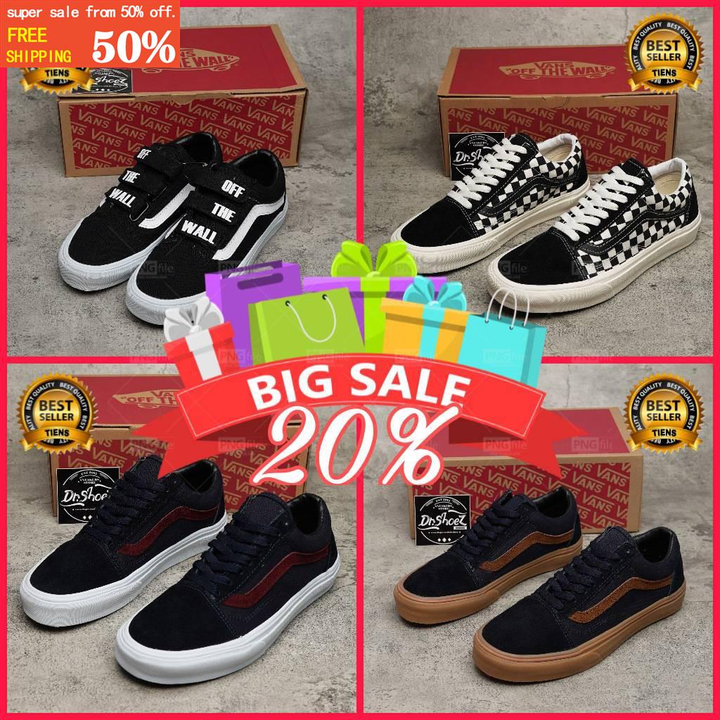 End Of Year Washing Warehouse PREMIUM Shoes VANS OLD SKOOL Shopee