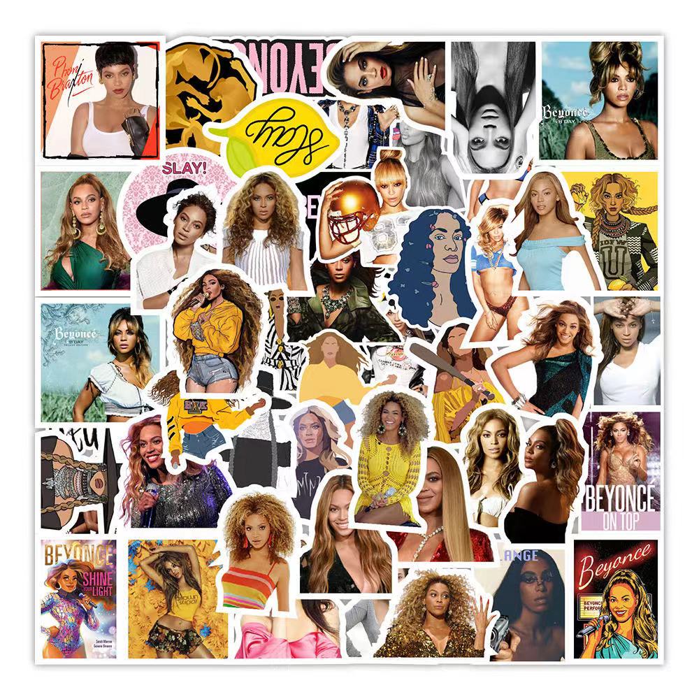 xs437-50 pcs Beyonce Graffiti Waterproof Sticker | Shopee Philippines