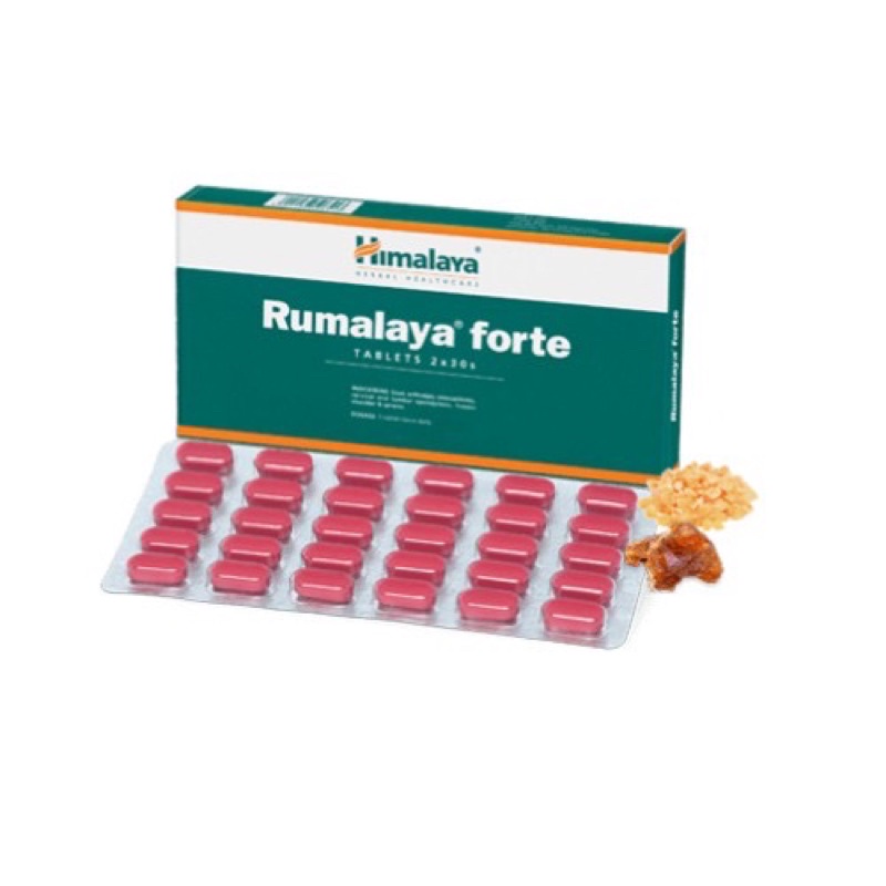 thumbnail interactive-video image 1 of Himalaya Rumalaya Forte 60 Tablets – Ayurvedic Bone Health Support – Free Shipping 1 of 3
