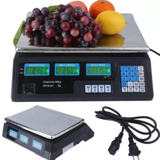 Weighing Electronic Digital 30kg 15kg Scale for Meat Fruit Store