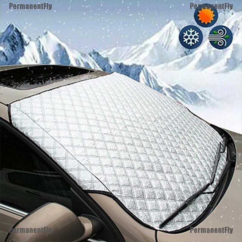 PermanentFly Car Windshield Snow Cover Winter Ice Frost Guard Sunshade