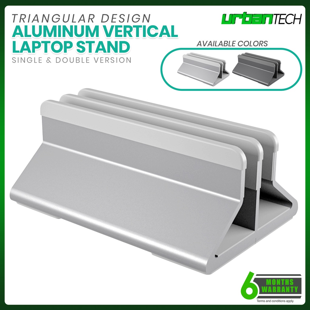 Stylish Triangular Design Vertical Laptop Stand Adjustable Laptop Dock ...
