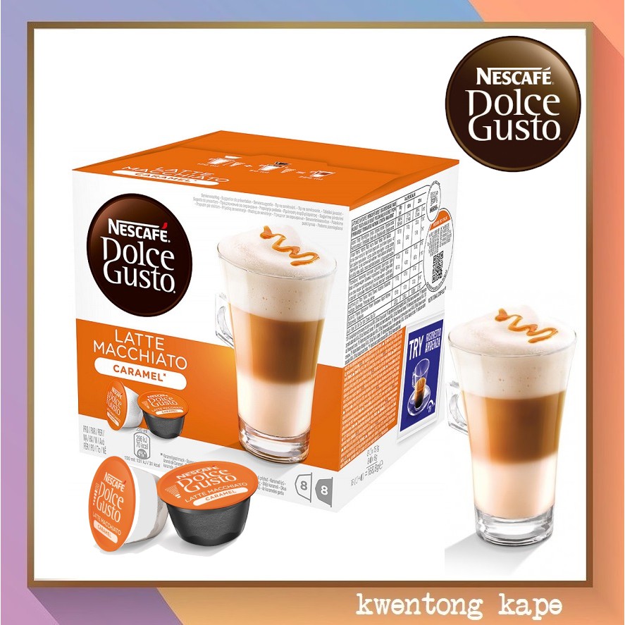 Dolce gusto hotsell caramel latte