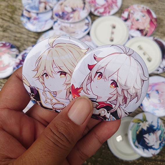 Genshin impact game pin safety pin | Shopee Philippines