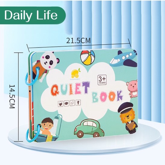 BABA Quiet Book Busy Book for kids and Preschool learning Education ...