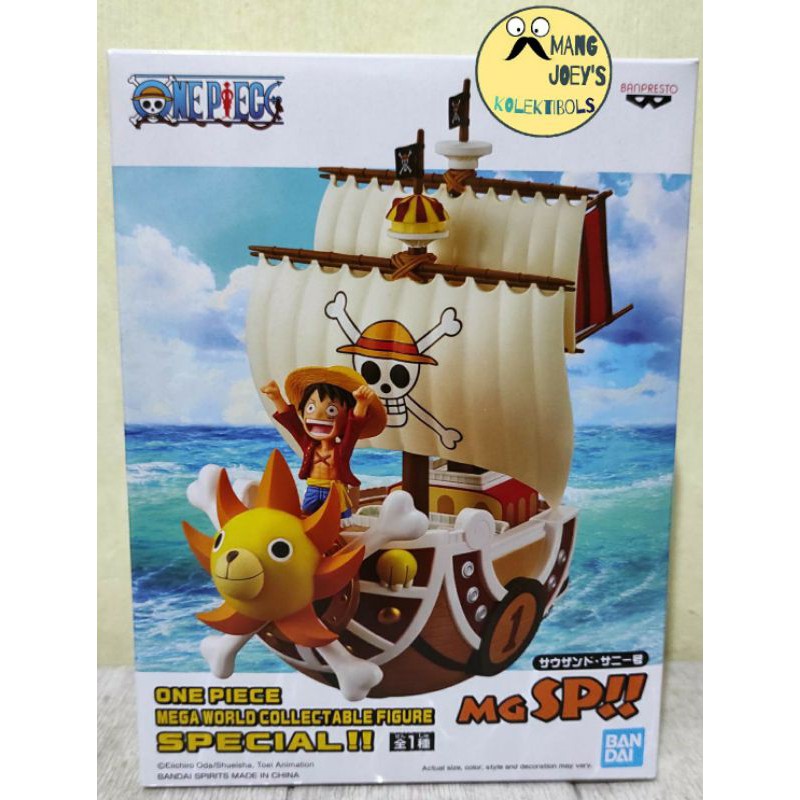 Thousand Sunny Ship Mega World Collectable Figure One Piece MISB