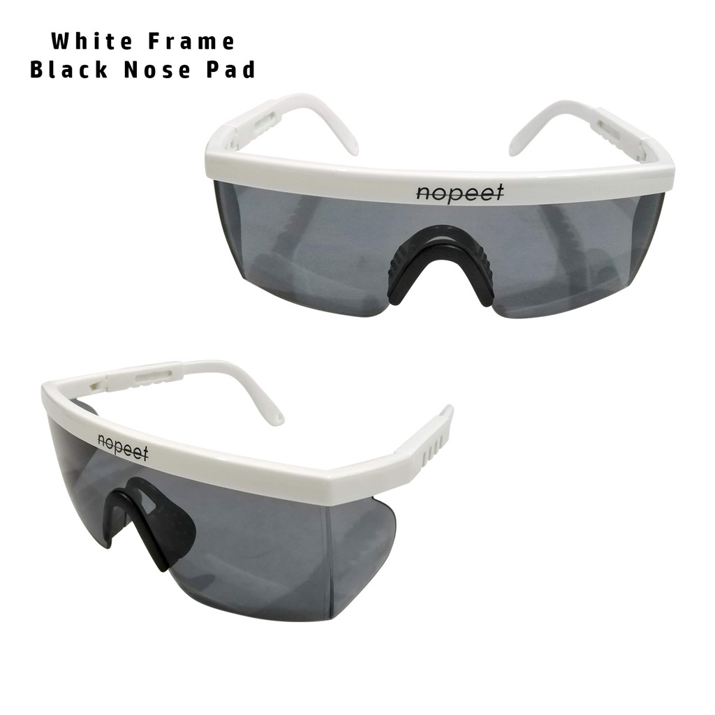 Nopeet Bicycle Shades White Frames Adjustable Temple Shopee
