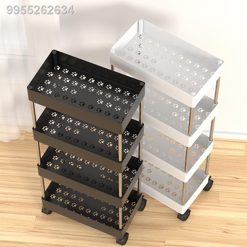 Small trolley rack floor-to-ceiling multi-storey kitchen bathroom ...