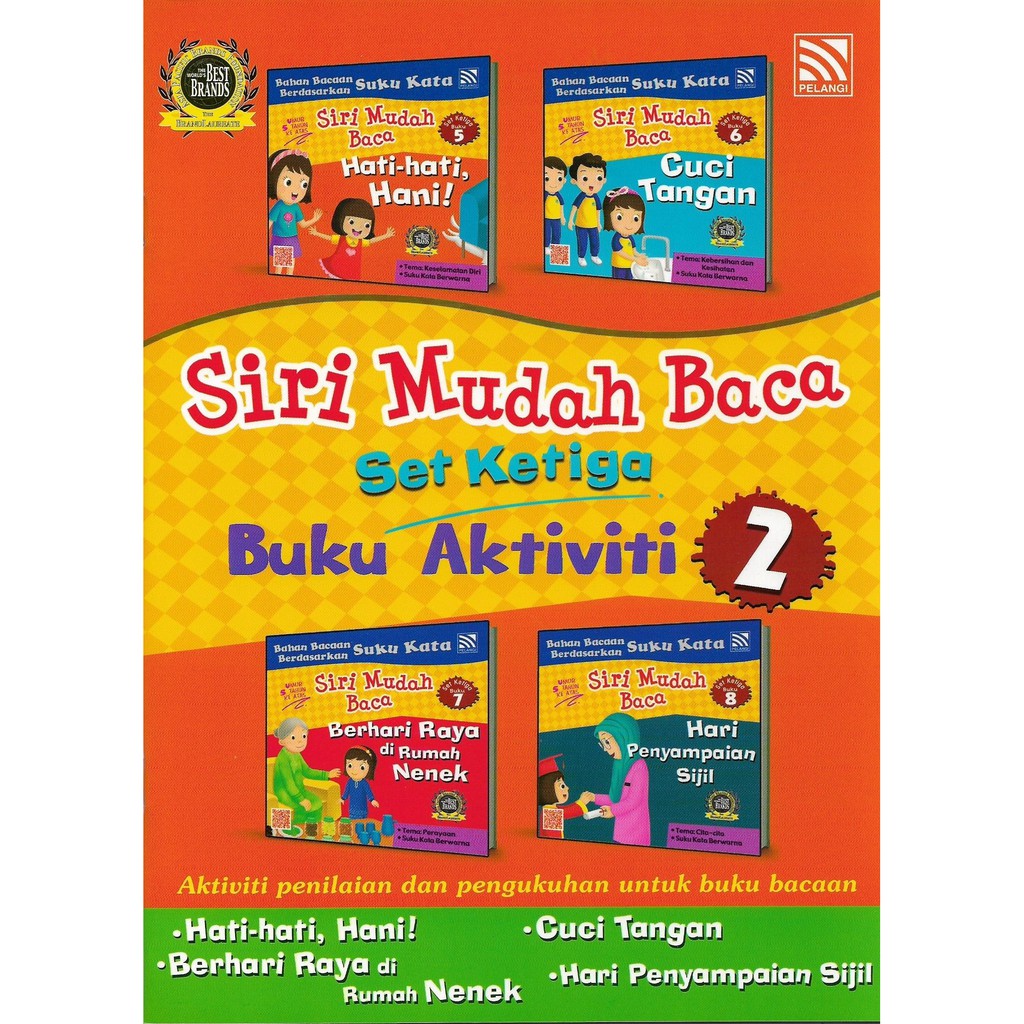 5-year-old Reading Books Basic Words Easy To Read 3 Series And Tadika Kindergarten 5-year Old ...