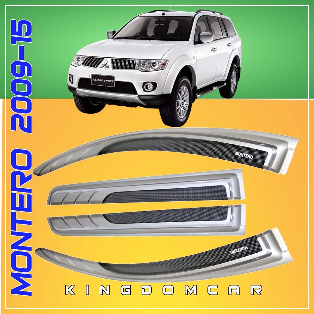 Rain Visor for Montero Sport 2009 2010 2011 2012 2013 2014