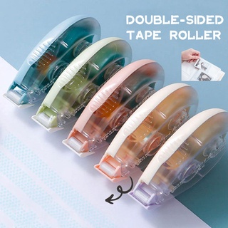 Double Sided Adhesive Dots Stick Roller Permanent Adhesive Applicator Glue  Tape Dispenser, Refillable