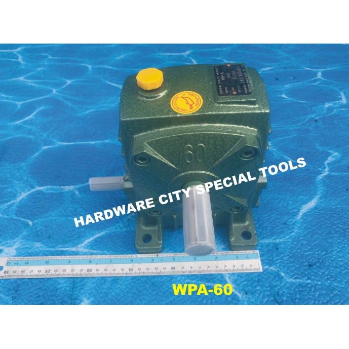 speed reducer motor worm gear reducer WPA WPS 1:60 ratio | Shopee ...