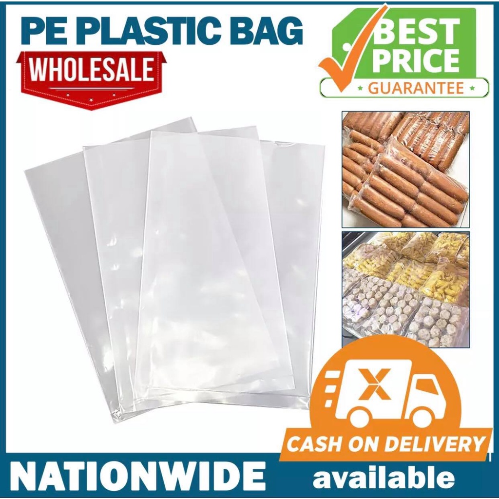 14x18 PP Packing Bag 50pcs  Transparent Poly & Plastic Packaging Polythene  Bags, polybag for packing