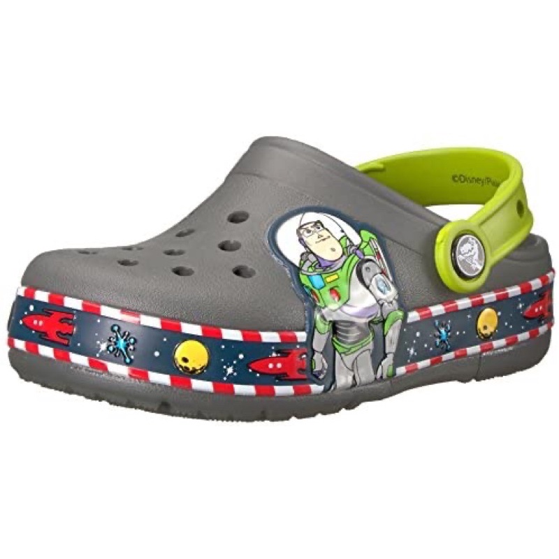 Original Crocs Crocband Toy Story Buzz Lightyear Light-Up Clog | Shopee ...