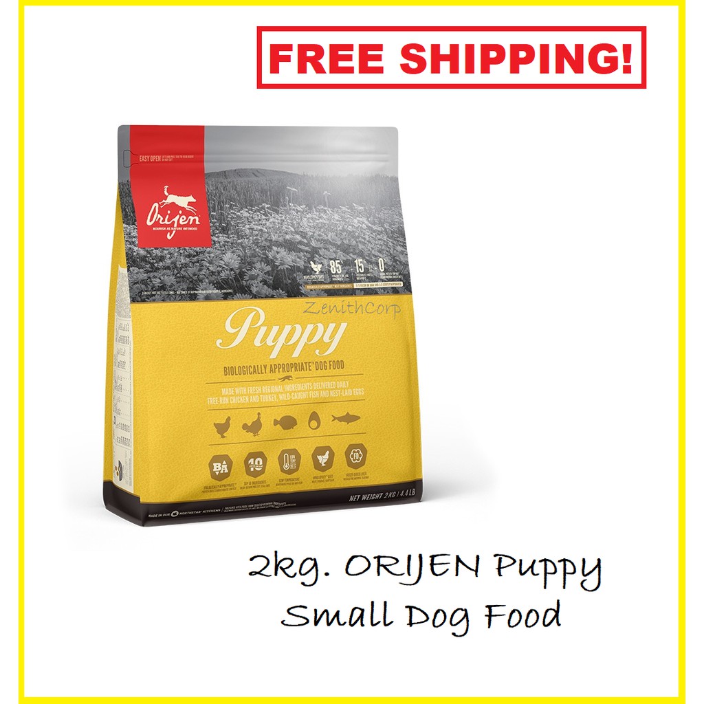 2kg. ORIJEN Puppy Small Dog Food Shopee Philippines