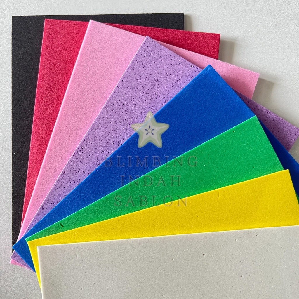 Selling Eva Foam Size A5 210 x 150mm Colorful Per Sheet 2mm Thick Good