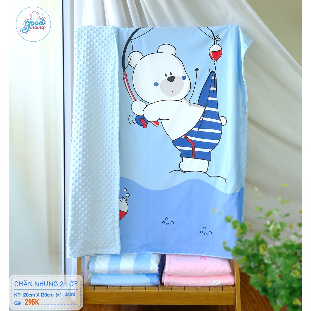 Goodmama Brand Velvet Blanket Size 120x130cm | Shopee Philippines