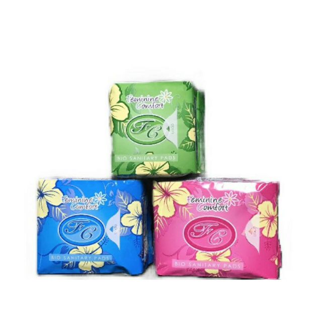 Avail FC Bio Sanitary Napkin (Day and Night) and Panty Liner Shopee